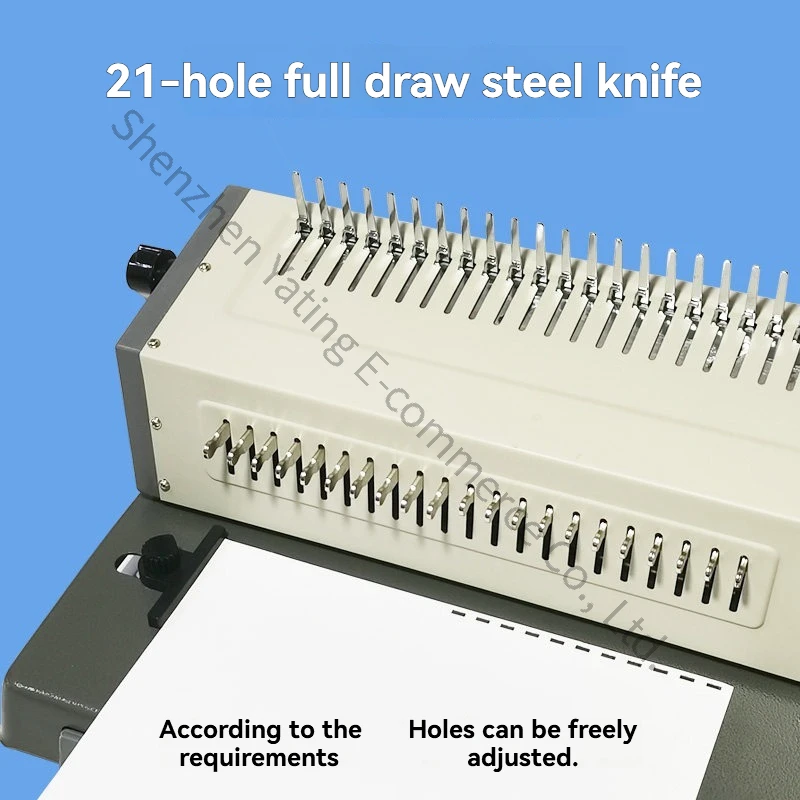 Binding Machine Comb - 21 Holes Comb Binding Machine Single