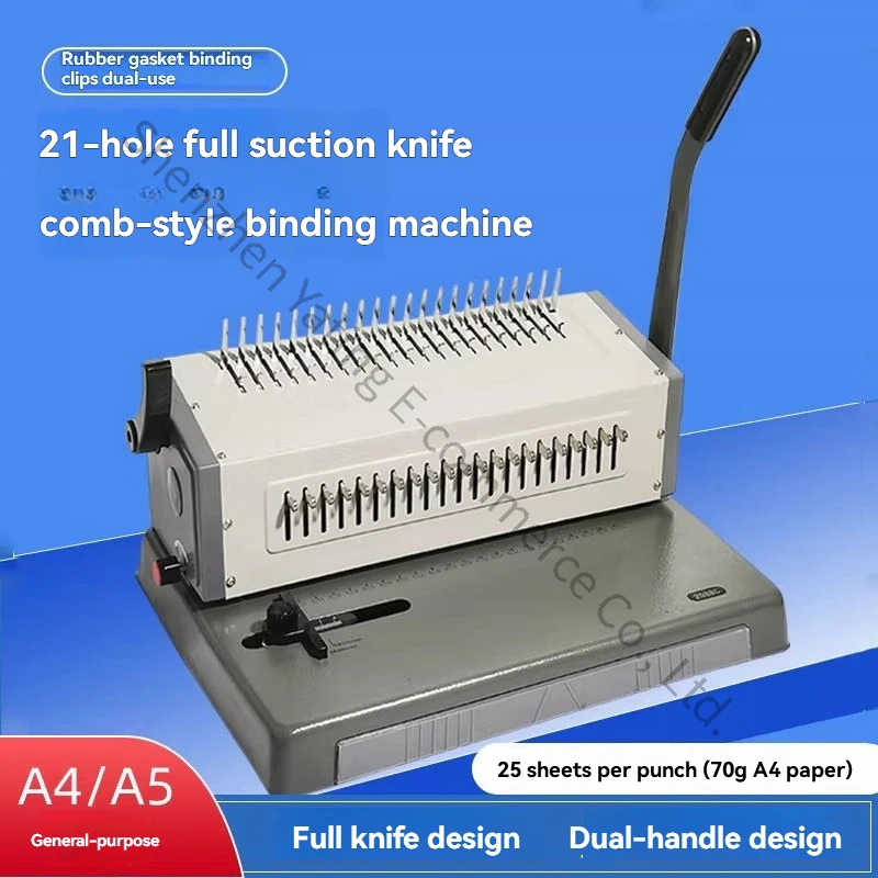 21 Holes Comb Binding Machine  - Binding Machine Comb recension och pris