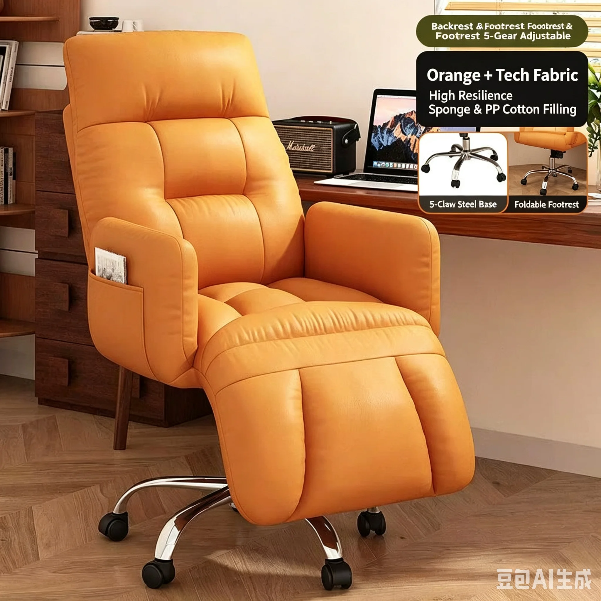 5 Gear Adjustable Recliner Off - Office Tech Gear recension och pris