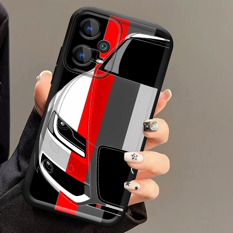 Red and White Car Pattern Soft - Receipt Printer Thermal recension och pris