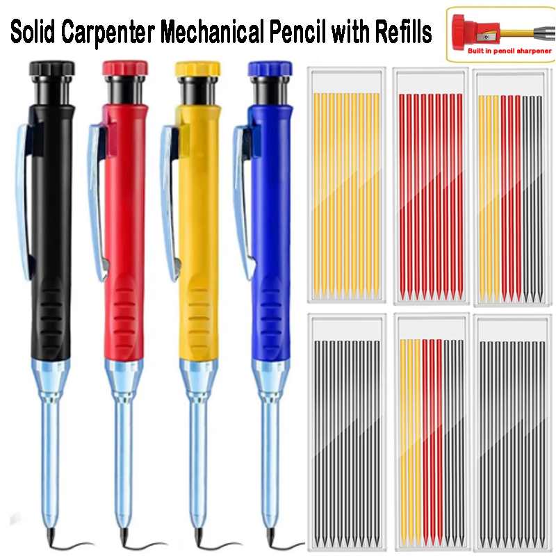Solid Carpenter Pencil Woodwor - Office Technician recension och pris