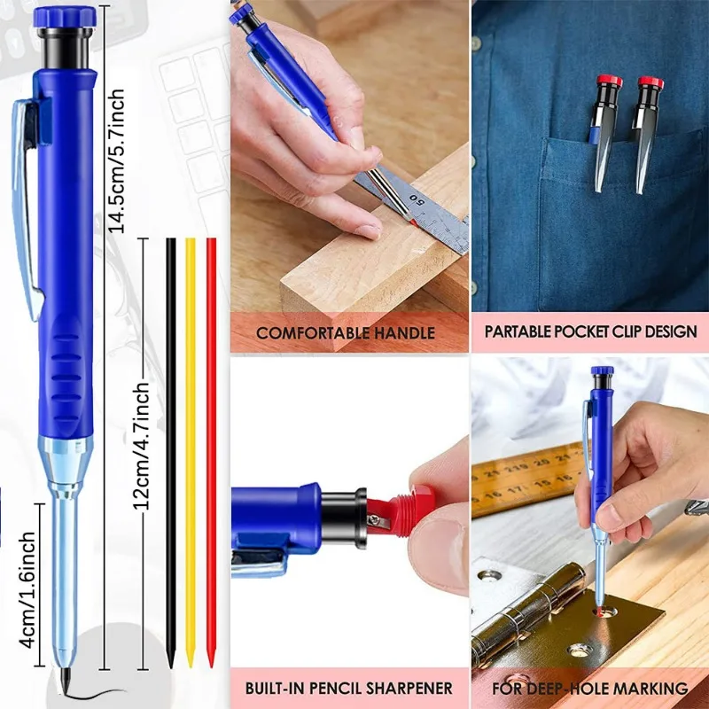 Solid Carpenter Pencil Woodwor - Office Technician recension och pris