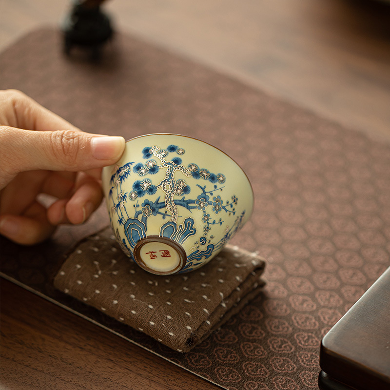 Jingdezhen Hand Painted Blue W - Office Technician recension och pris