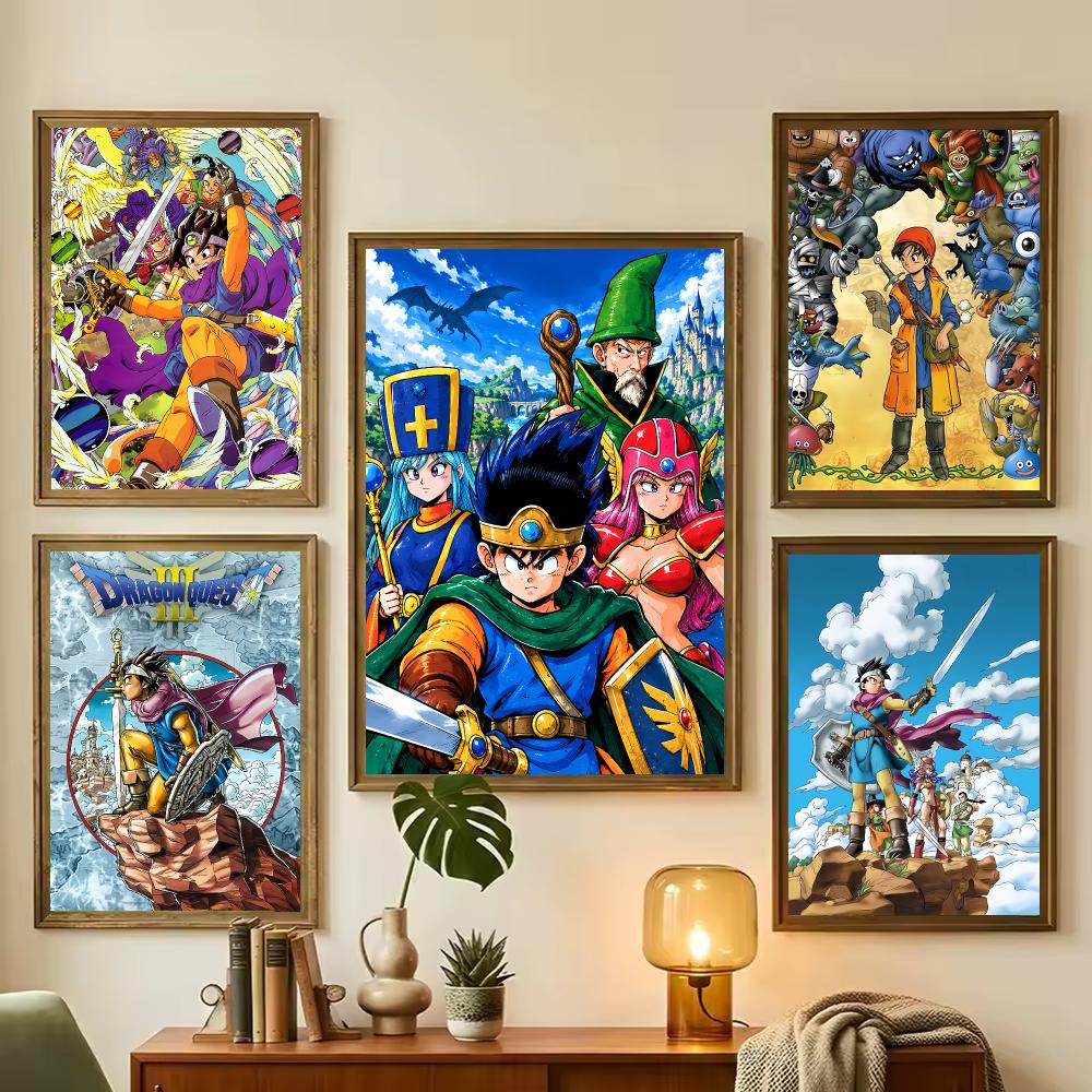 Game D-Dragon Q-Quest Painting - Office Quest recension och pris